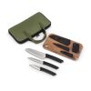 InSideOut 6-teiliges Messerset Chef on the Go  Dunkelgrün | ohne Werbeanbringung | Nicht verfügbar | Nicht verfügbar
