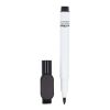 Whiteboard-Marker mit Magnet und Wischer Schwarz
