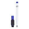 Whiteboard-Marker mit Magnet und Wischer Blau Weiss | ohne Werbeanbringung | Nicht verfügbar | Nicht verfügbar