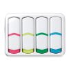 Textmarkter Set 4St. 75mm regenbogenfarben | 1-farbiger Tampondruck | Textmarker rosa seite 1 | 15 mm x 10 mm | Nicht verfügbar