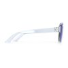 Elin Sonnenbrille UV400 Blau Weiss-Blau Weiss | 1-farbiger Tampondruck | 1 cm vom rechten Scharnier | 55 mm x 6 mm