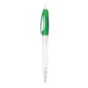 Kugelschreiber Bio-S! Clear Transparent Grün | 1-farbiger Siebdruck | 90° vom Clip | 40 mm x 25 mm | Nicht verfügbar