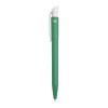 Kugelschreiber S45 Bio hardcolour Grün-Weiss | 1-farbiger Siebdruck | 270° vom Clip | 45 mm x 25 mm | Nicht verfügbar
