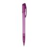 Kugelschreiber Deniro Frosty Transparent Violett | 1-farbiger Siebdruck | in Verlängerung vom Clip | 45 mm x 25 mm | Nicht verfügbar