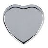 Lippenbalsam  in Flacher metallischer Herzformdose Silber