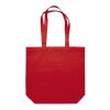 Umhängetasche Leinwand 250g/m² 41x12x43cm Rot Weiß | ohne Werbeanbringung | Nicht verfügbar | Nicht verfügbar | Nicht verfügbar