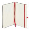 Notizbuch Iroko Hardcover Laser A5 Schwarz-Rot Weiß | ohne Werbeanbringung | Nicht verfügbar | Nicht verfügbar