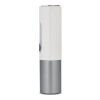Wiederaufladbare 10-W-LED-Taschenlampe mit Zoomfunktion, 300 lm Weiss | Gravur | Seite 1 unten | 45 mm x 20 mm