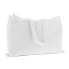 Tasche aus recycelter Baumwolle 140g/m² 49x14x37cm Weiss
