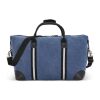 Weekender-Tasche aus recyceltem Baumwoll-Canvas Harper Marineblau