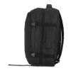 R-PET 600D Handgepäck Rucksack 22L Schwarz | Digital Transferdruck | Vorderseite | 120 mm x 170 mm