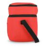 R-PET 600D Doppelfach-Kühltasche 30 x 20 x 25cm 12L Rot Weiß