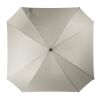 Luxus 27” quadratischer Regenschirm mit Hülle Taupe