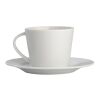 Tasse mit Untertasse Milano 160ml regenbogenfarben | 1-farbiger UV-Druck | rechts vom Henkel | 50 mm x 35 mm | Nicht verfügbar
