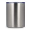 T-ceramic Thermobecher mit Deckel Danube 350ml Silber