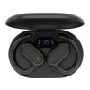 Fitsound TWS-Ohrhörer aus RCS recyceltem Kunststoff schwarz | ohne Werbeanbringung | Nicht verfügbar | Nicht verfügbar