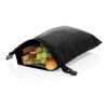Snackstrap faltbarer Lunchbag aus AWARE™ rPET 30 x 20cm schwarz | ohne Werbeanbringung | Nicht verfügbar | Nicht verfügbar