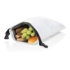Snackstrap faltbarer Lunchbag aus AWARE™ rPET 30 x 20cm weiß