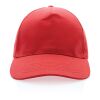 Impact 5 Panel Kappe aus 280gr rCotton mit AWARE™ Tracer Sattes Rot | ohne Werbeanbringung | Nicht verfügbar | Nicht verfügbar | Nicht verfügbar