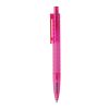 X3 Frosted-Pen aus GRS recyceltem PC rosa | ohne Werbeanbringung | Nicht verfügbar | Nicht verfügbar