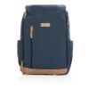 Impact AWARE™ 16 oz. rCanvas 15" Laptop-Rucksack blau | ohne Werbeanbringung | Nicht verfügbar | Nicht verfügbar | Nicht verfügbar