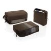 KENTO URBAN Packing Cube Set aus RCS recyceltem Nylon braun