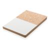 A5 Kork & Kraft Notizbuch grau | ohne Werbeanbringung | Nicht verfügbar | Nicht verfügbar