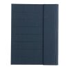 Impact Aware™ A4 Portfolio mit Magnetverschluss marineblau | ohne Werbeanbringung | Nicht verfügbar | Nicht verfügbar
