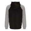 Badet zweifarbiger Kapuzenpullover Unisex Standard | schwarz-heather grau | XS | ohne Werbeanbringung | Nicht verfügbar | Nicht verfügbar | Nicht verfügbar