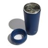 Topl-Trinkbecher aus rec. Stahl mit 360-Grad-Deckel 354ml navy blau | ohne Werbeanbringung | Nicht verfügbar | Nicht verfügbar