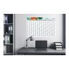 Wandplaner Horizont RECYCLING 980 × 660 mm Dez. Vorjahr – Jan. Folgejahr Weiß | 980 × 660 mm | ohne Werbeanbringung | Blau | Blau