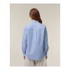 POD Stanley&Stella - Stella Oxford Shirt blau | 3XL | DTF Linke Brust