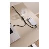 VINGA Baltimore Silikon-Multiladekabel, Type-C to 2x Type-C schwarz