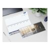 Tisch-Querkalender Master Monatsregister EXPRESS 1 Woche = 2 Seiten 8–21 Uhr 304 × 135 mm | ohne Werbeanbringung | ohne Werbeanbringung