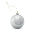 Weihnachtskugel silber