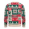 Weihnachtspullover L-XL beige