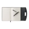 Portfolio mit Kugelschreiber schwarz | ohne Werbeanbringung | Nicht verfügbar | Nicht verfügbar