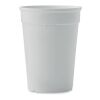 Recycelter PP-Becher 250 ml weiß | ohne Werbeanbringung | Nicht verfügbar | Nicht verfügbar