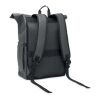 Rolltop-Rucksack 600D RPET dunkelgrau | ohne Werbeanbringung | Nicht verfügbar | Nicht verfügbar | Nicht verfügbar