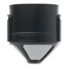 Wiederverwendbarer Kaffeefilter schwarz