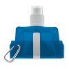 Faltbare Wasserflasche transparent blau | ohne Werbeanbringung | Nicht verfügbar | Nicht verfügbar