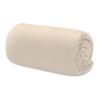 RPET Fleece-Reisedecke beige | ohne Werbeanbringung | Nicht verfügbar | Nicht verfügbar | Nicht verfügbar