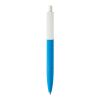 X3-Stift mit Smooth-Touch blau-weiß | ohne Werbeanbringung | Nicht verfügbar | Nicht verfügbar