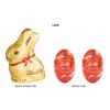 Papierdose Eco Mini Ostern Lindt weiß | ohne Werbeanbringung | Lindt Osterhaster