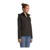 RACE WOMEN HOODED JACKET schwarz | S | ohne Werbeanbringung