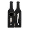 ABS-Wein-Set Schwarz | ohne Werbeanbringung | Nicht verfügbar | Nicht verfügbar