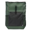 rPET-Polyester (600D) Rolltop-Rucksack Yani Grau | ohne Werbeanbringung | Nicht verfügbar | Nicht verfügbar