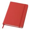 Notizbuch aus PU Brigitta Rot | ohne Werbeanbringung | Nicht verfügbar | Nicht verfügbar
