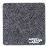 RPET-Filz-Untersetzer-Set Lawrence Grau