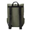 RPET Polyester (300D) Rucksack mit Lasche Lyric Grün